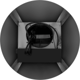 Вытяжка MAUNFELD Ford 39 Isla Sensor White (КА-00031050)