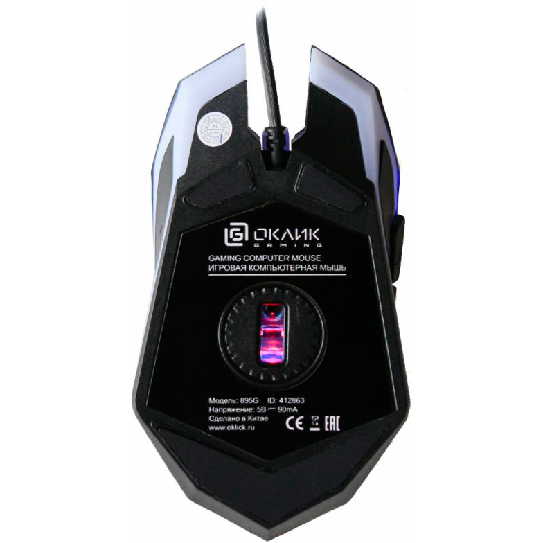 Мышь Oklick 895G Black - 412863 - фото 7