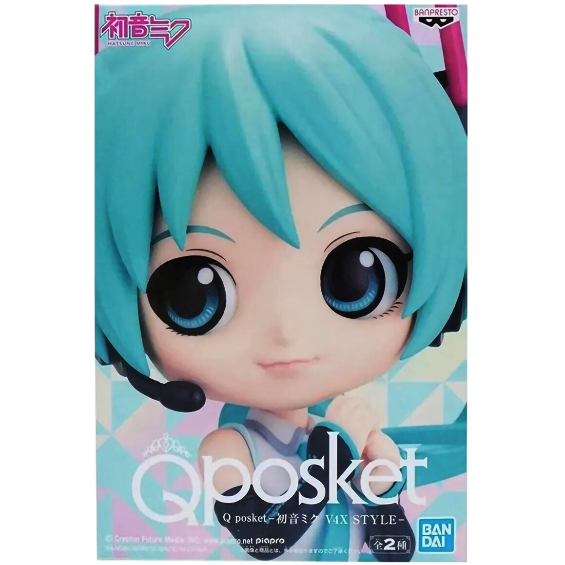 Фигурка Banpresto Q Posket Hatsune Miku V4X A - BP18911P - фото 2