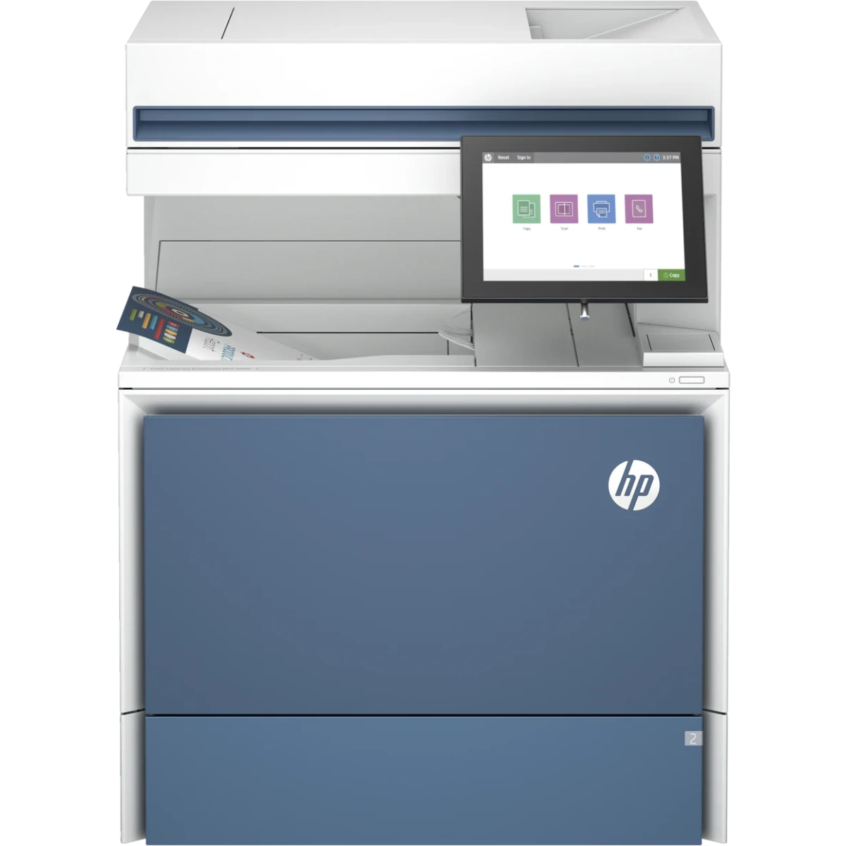 ..... МФУ HP Color LaserJet Enterprise MFP 6800dn (803H) из ремонта, без упаковки и комплекта - 6QN35A