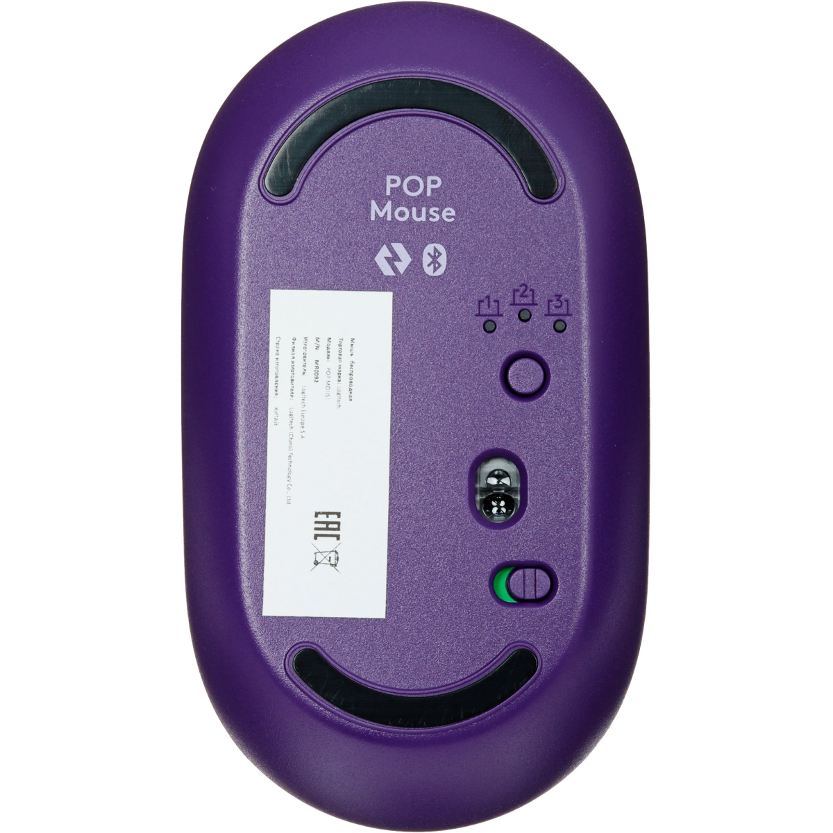 Мышь Logitech POP Mouse with emoji Purple (910-006422) - фото 5