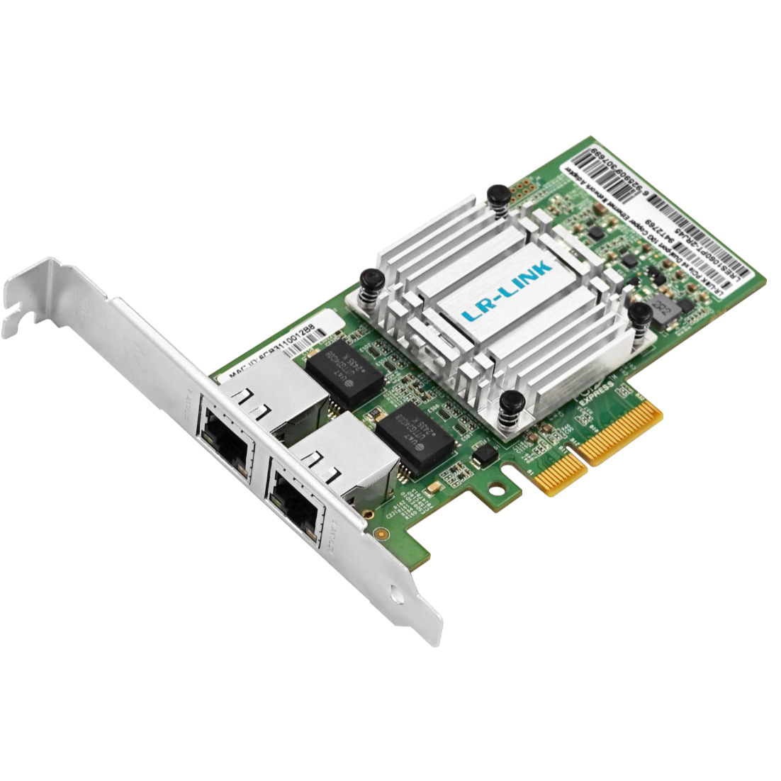 Сетевая карта LR-LINK (Linkreal) LRES1060PT-2RJ45