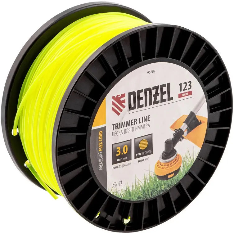 Леска для триммера Denzel 96282