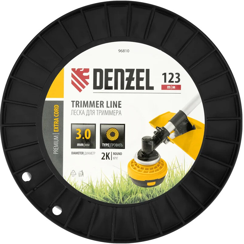 Леска для триммера Denzel 96810 - фото 4