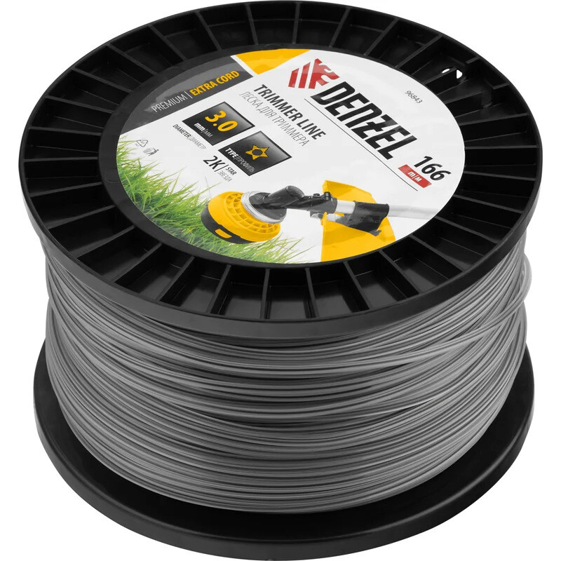 Леска для триммера Denzel 96843 - фото 4