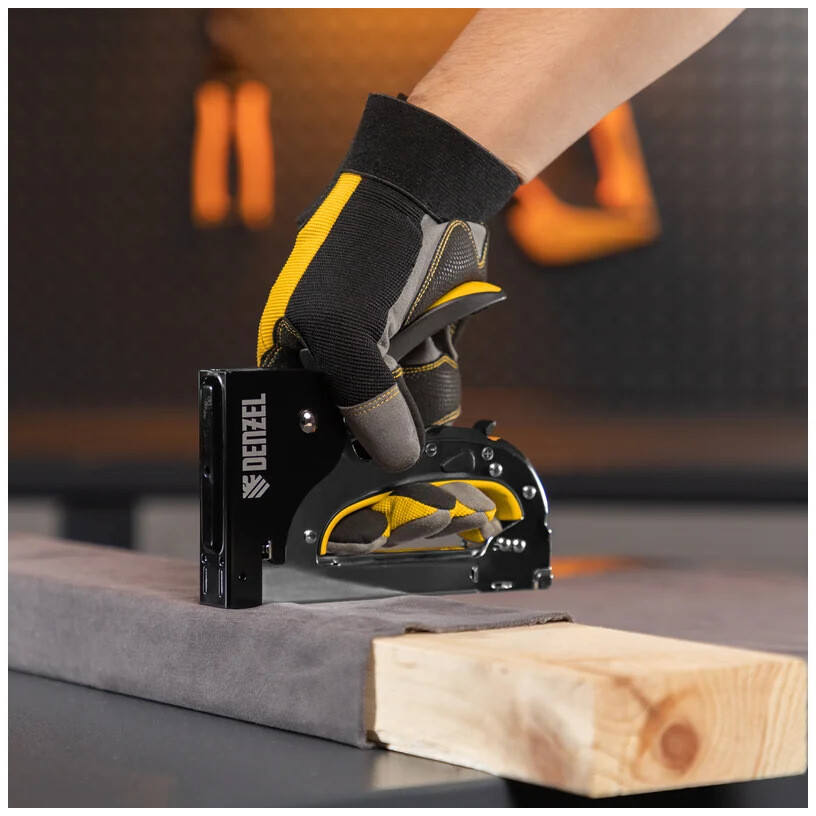 Мебельный степлер Denzel 40211 - фото 11