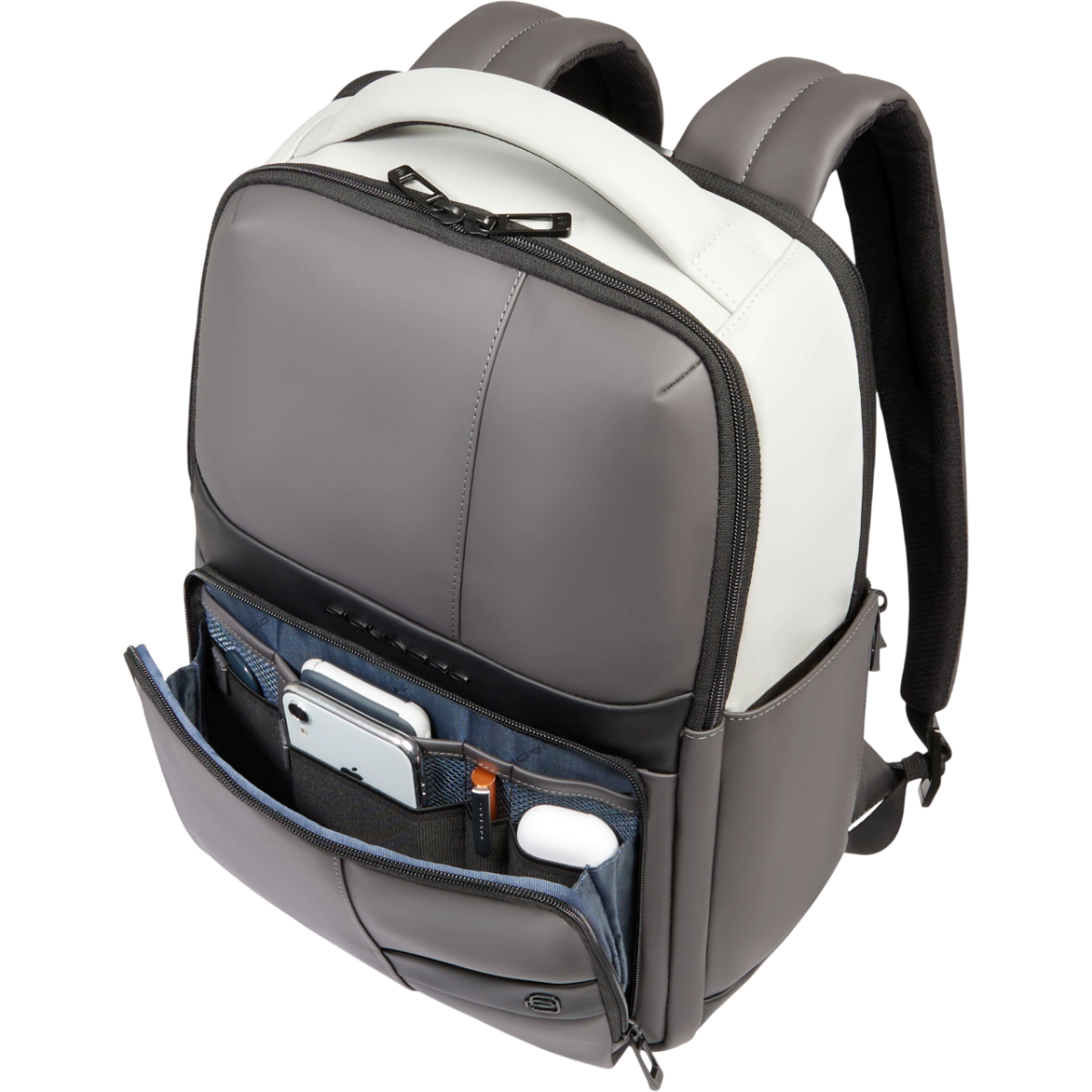 Рюкзак для ноутбука Piquadro Laptop Backpack 14" Grey (CA6238W129W/GRN) - фото 6