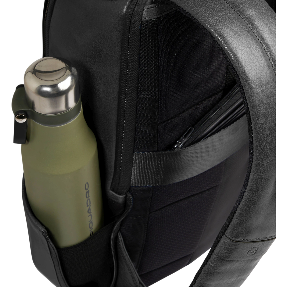 Рюкзак для ноутбука Piquadro Personalizable Travel Laptop Backpack 15.6" Black (CA7022S141/N) - фото 5