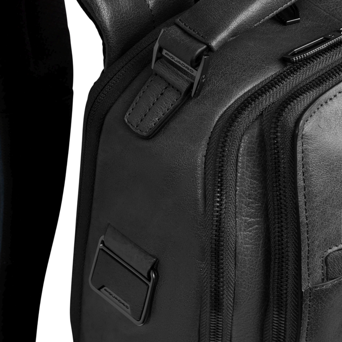 Рюкзак для ноутбука Piquadro Personalizable Travel Laptop Backpack 15.6" Black (CA7022S141/N) - фото 6