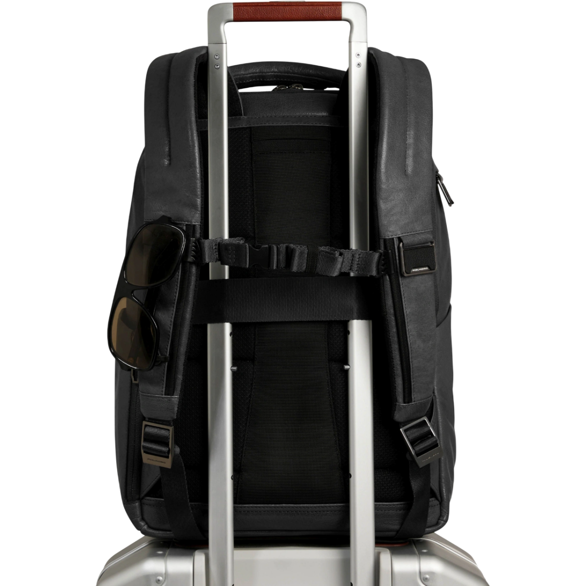 Рюкзак для ноутбука Piquadro Personalizable Travel Laptop Backpack 15.6" Black (CA7022S141/N) - фото 7