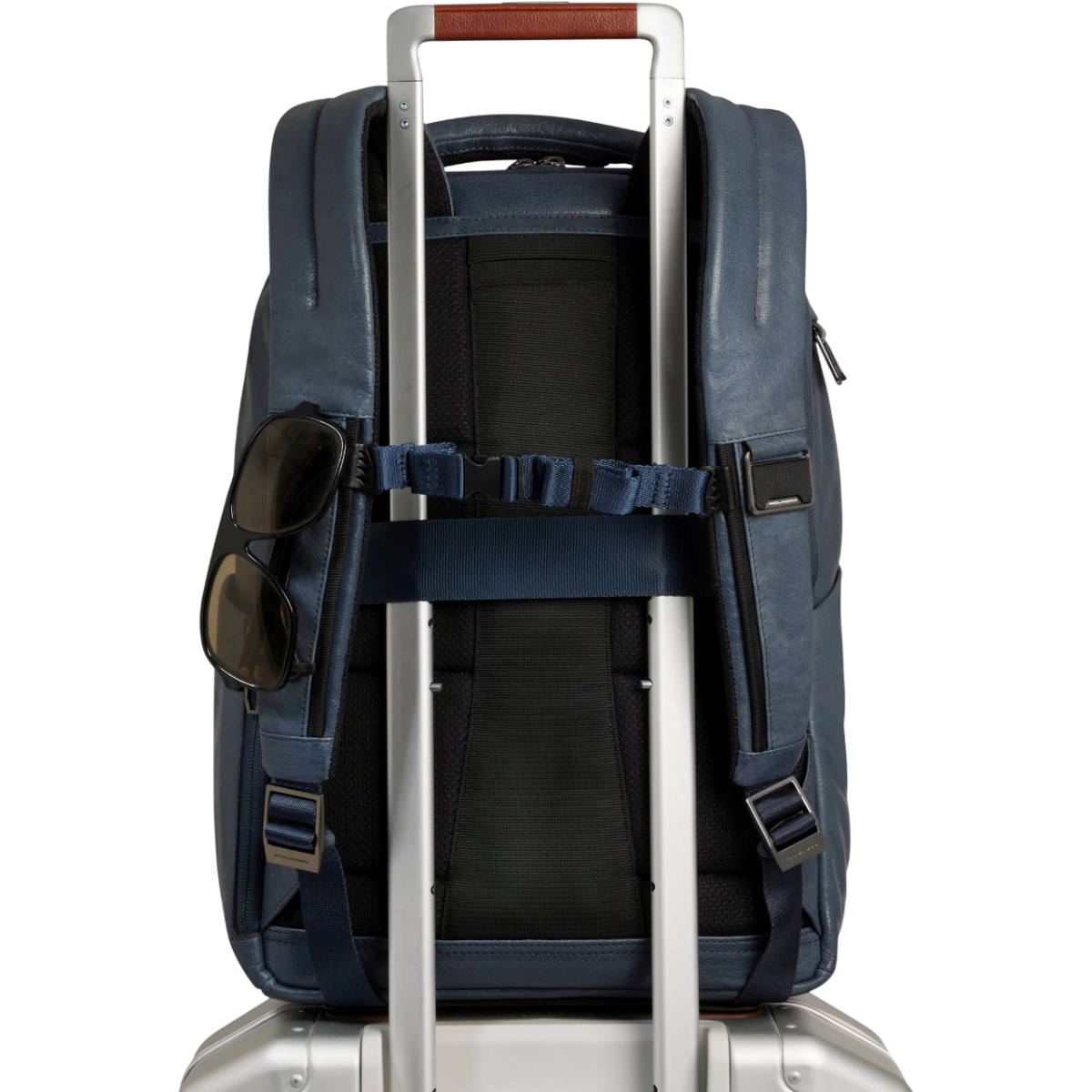 Рюкзак для ноутбука Piquadro Personalizable Travel Laptop Backpack 15.6" Steel Blue (CA7022S141/AV) - фото 7