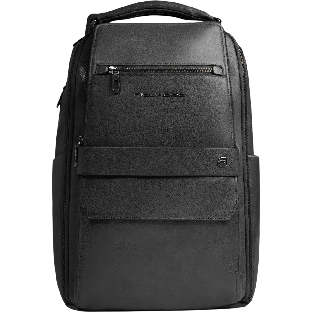Рюкзак для ноутбука Piquadro Personalizable Travel Laptop Backpack 14" Black (CA7021S141/N)