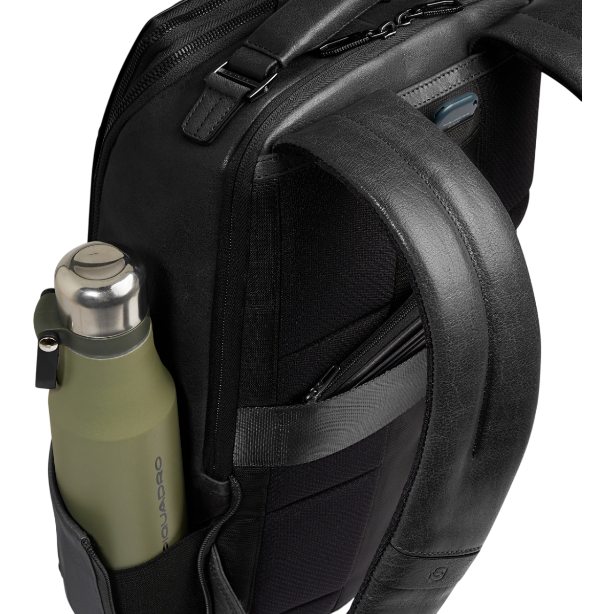 Рюкзак для ноутбука Piquadro Personalizable Travel Laptop Backpack 14" Black (CA7021S141/N) - фото 4