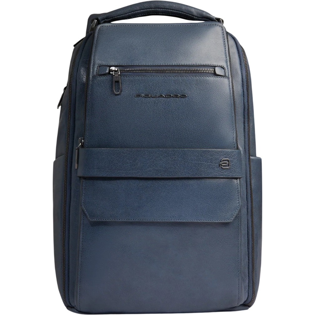 Рюкзак для ноутбука Piquadro Personalizable Travel Laptop Backpack 14" Steel Blue (CA7021S141/AV)