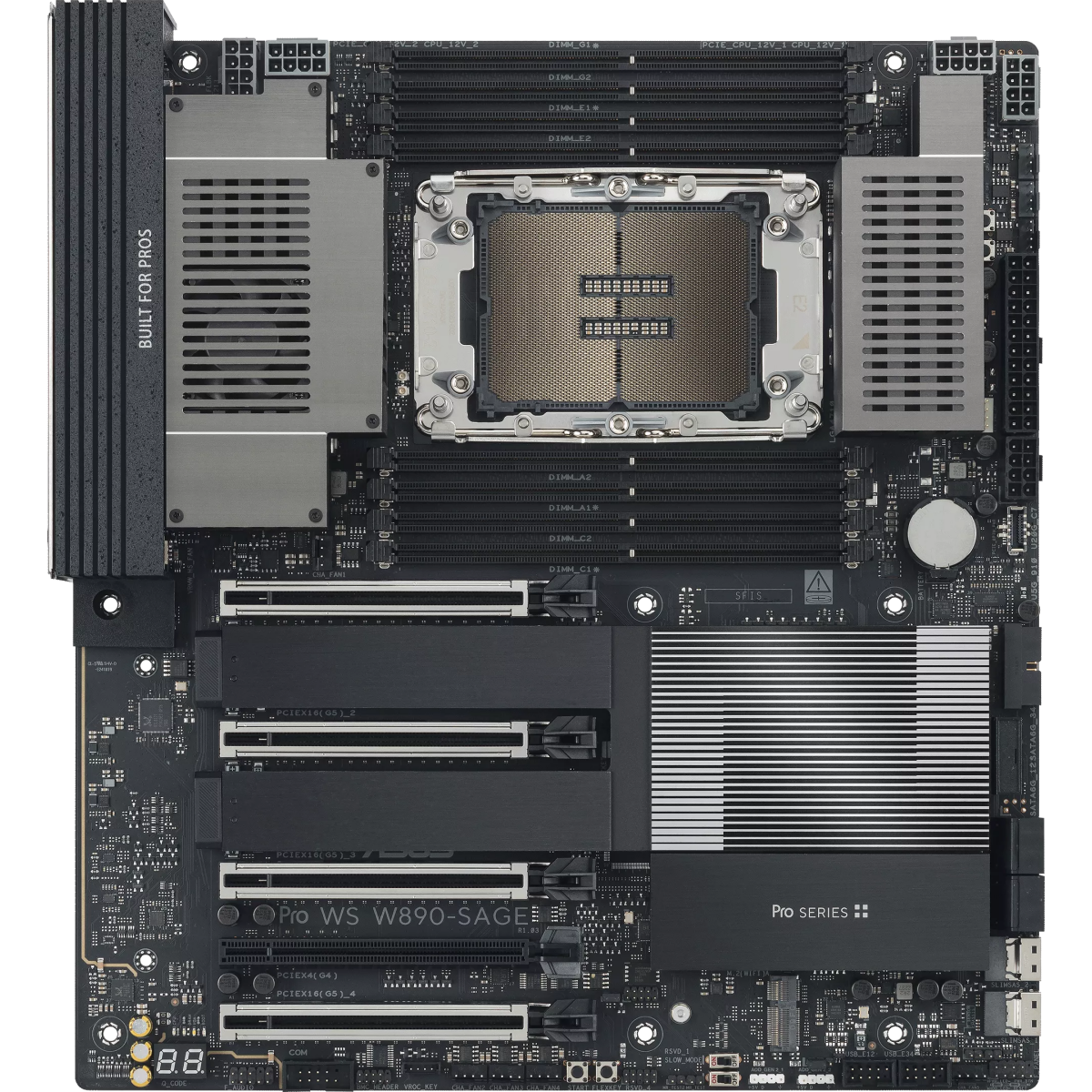 Серверная материнская плата ASUS PRO WS W890-SAGE