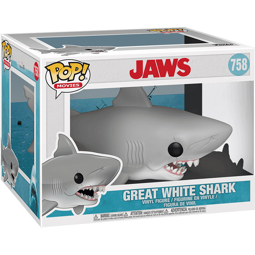 Фигурка Funko POP! Movies Jaws Great White Shark - 38565 - фото 2