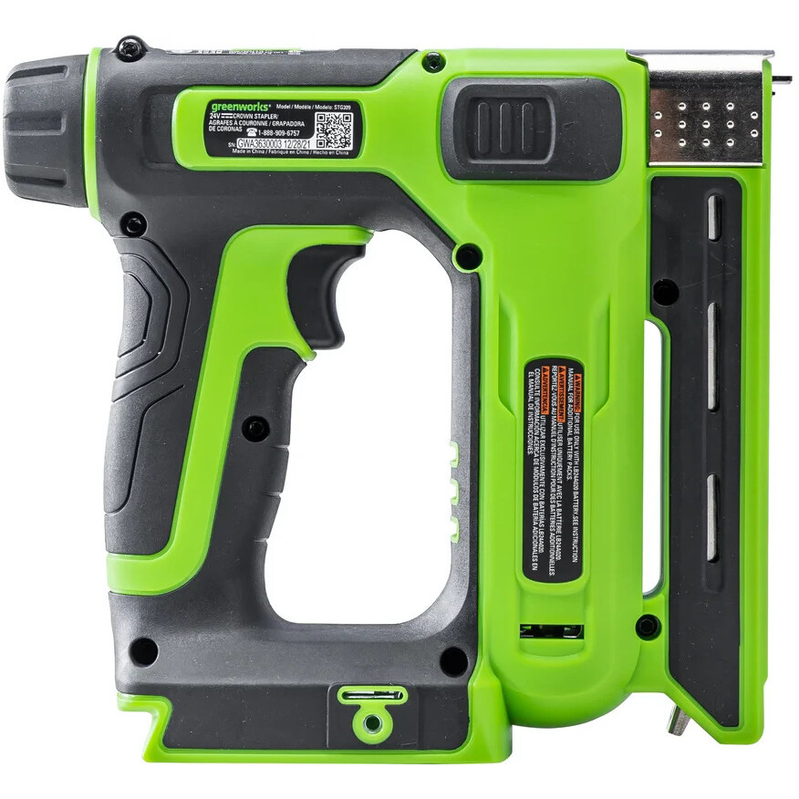 Степлер Greenworks G24CS10