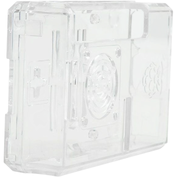 Корпус для одноплатного компьютера ACD Transparent ABS Plastic Case for Raspberry Pi 3B/3B+ (RA368) - фото 2
