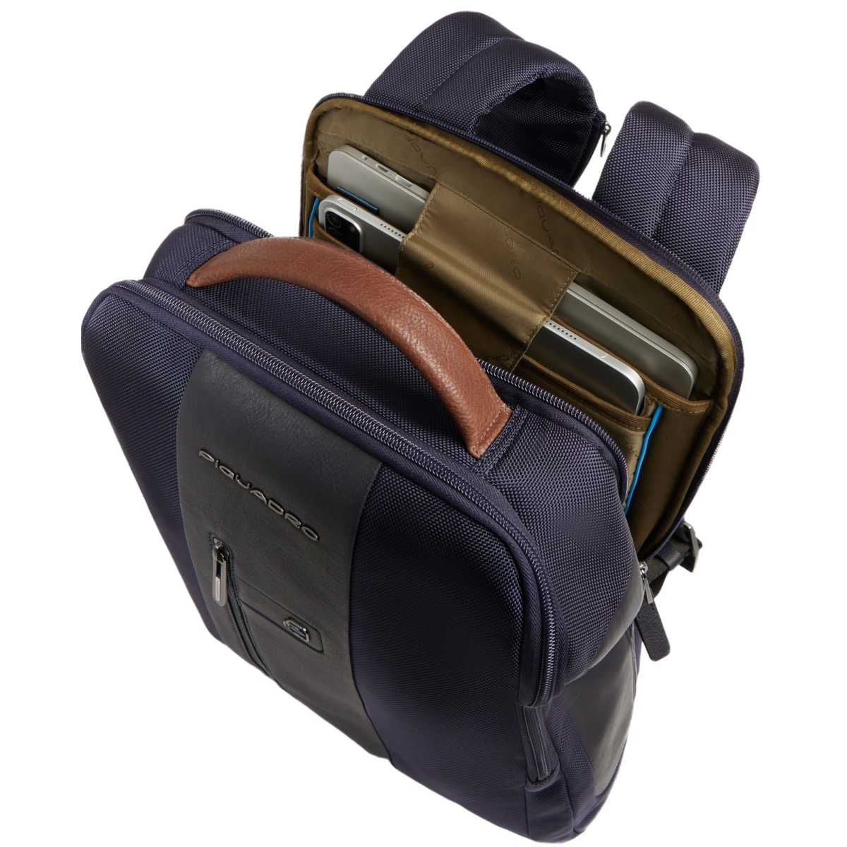 Рюкзак для ноутбука Piquadro Computer Backpack 15.6" Blue (CA4818BR2/BLUCU) - фото 4