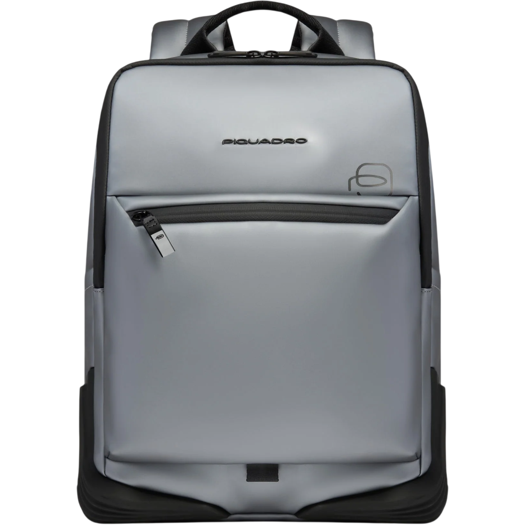 Рюкзак для ноутбука Piquadro Water Resistant Laptop 14" Backpack Silver/Black (CA6464C2OW/MGR)