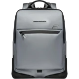 Рюкзак для ноутбука Piquadro Water Resistant Laptop 14" Backpack Silver/Black (CA6464C2OW/MGR)