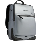 Рюкзак для ноутбука Piquadro Water Resistant Laptop 14" Backpack Silver/Black (CA6464C2OW/MGR)