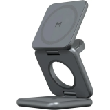 Беспроводное зарядное устройство Magssory Fold Pro Midnight (WCH063M)