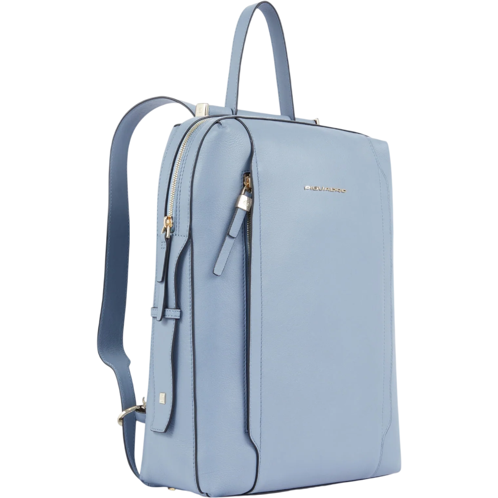 Рюкзак для ноутбука Piquadro Women’s Laptop Backpack 14" Light Blue (CA4576W92/AZ3) - фото 2