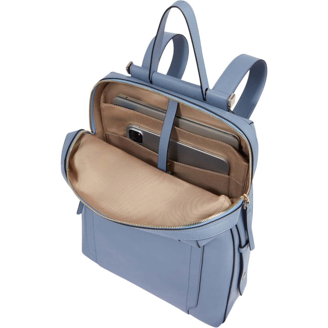 Рюкзак для ноутбука Piquadro Women’s Laptop Backpack 14" Light Blue (CA4576W92/AZ3) - фото 3