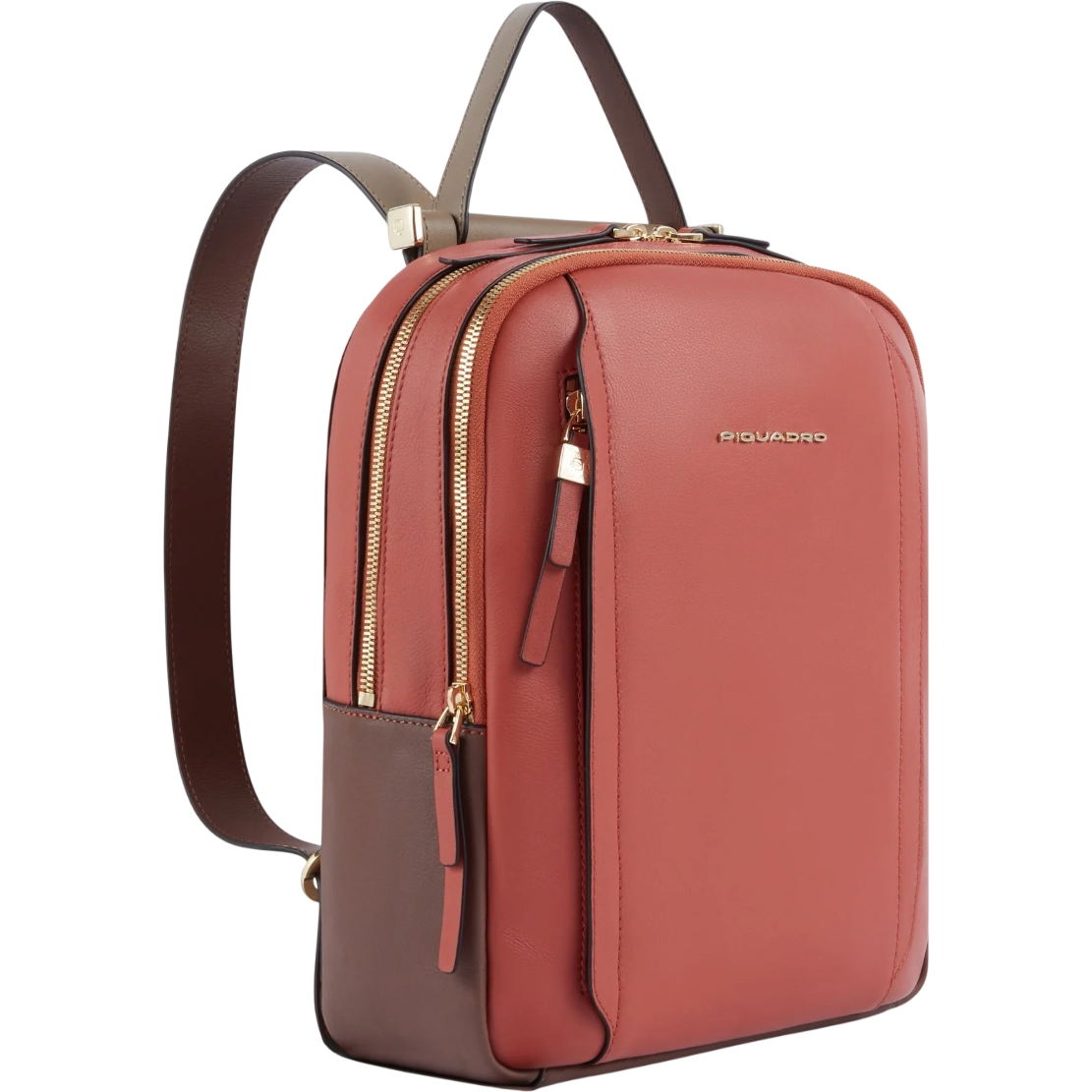 Рюкзак для ноутбука Piquadro Women’s Backpack Orange/Brown (CA5566W92/ARTM) - фото 2