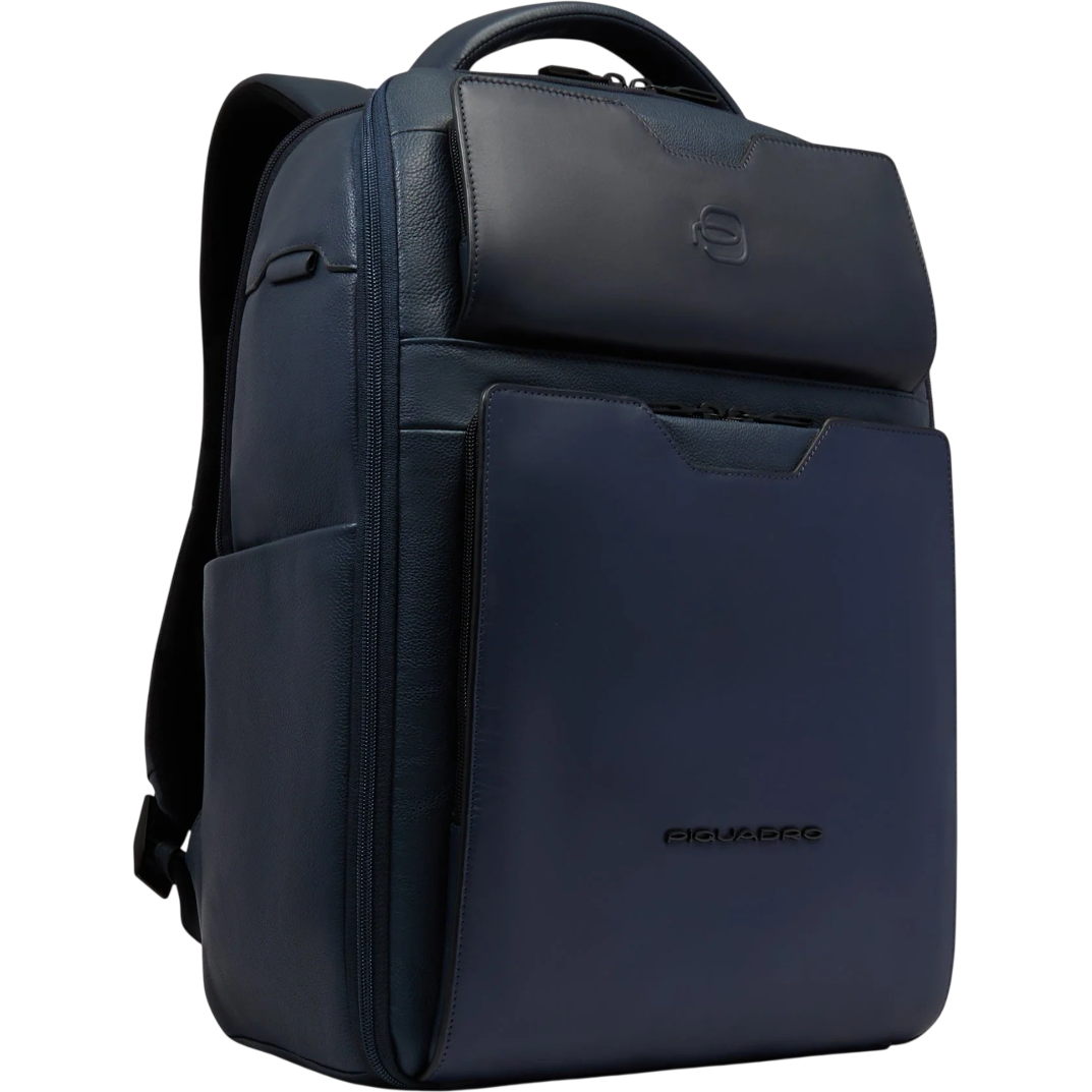 Рюкзак для ноутбука Piquadro Travel Laptop Backpack 14" Blue (CA6923S142/BLU) - фото 2