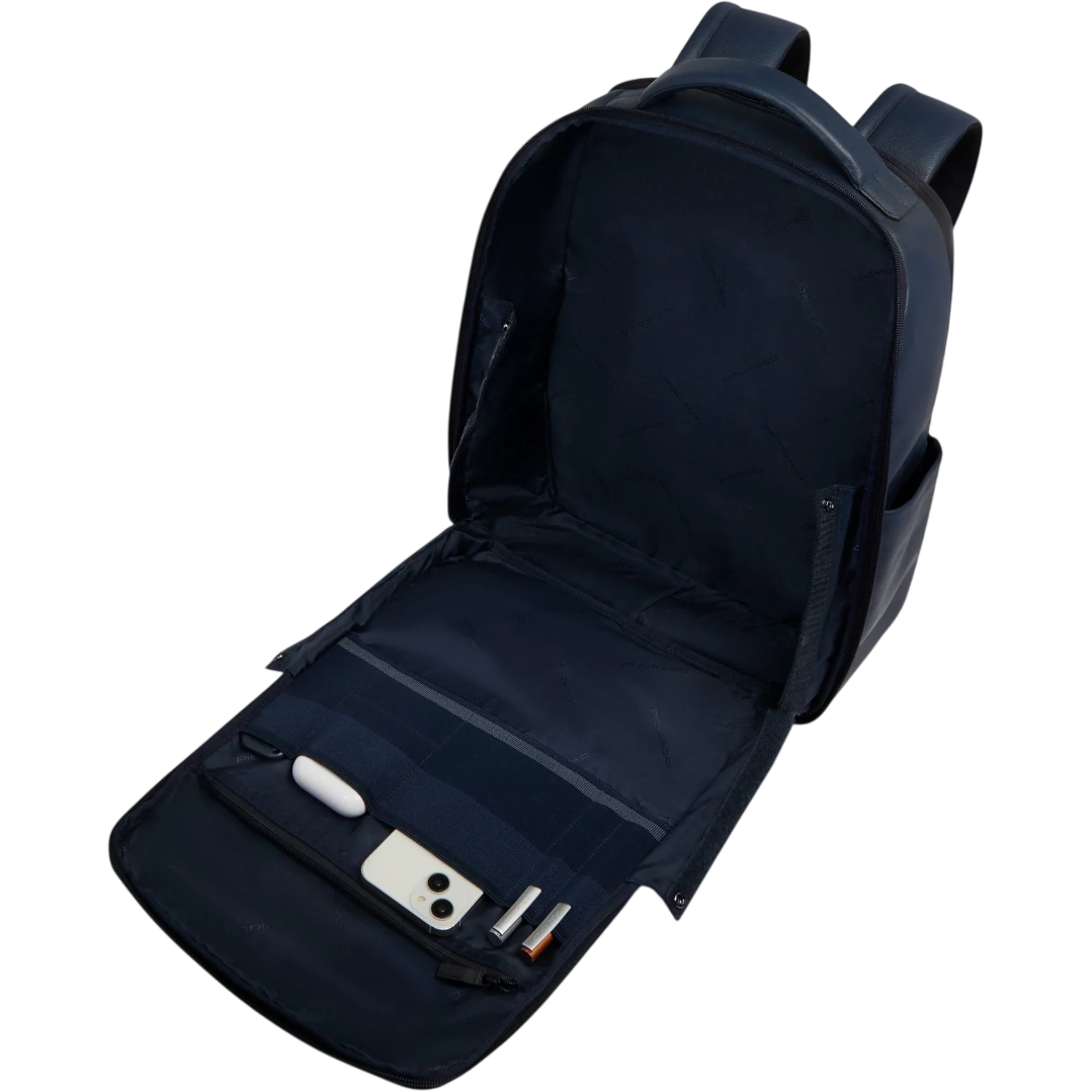 Рюкзак для ноутбука Piquadro Travel Laptop Backpack 14" Blue (CA6923S142/BLU) - фото 4