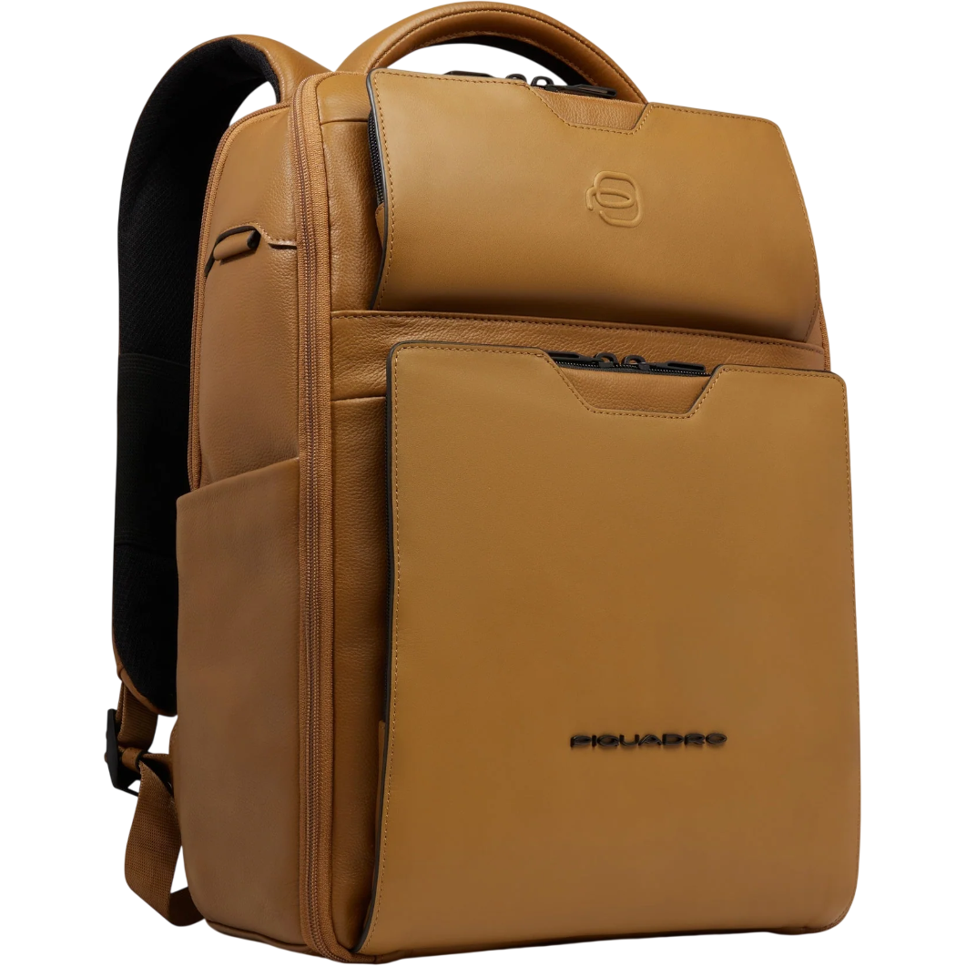 Рюкзак для ноутбука Piquadro Travel Laptop Backpack 14" Brown (CA6923S142/G) - фото 2