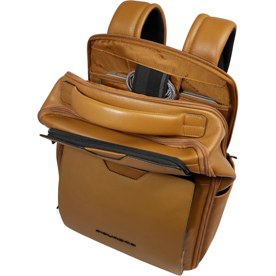 Рюкзак для ноутбука Piquadro Travel Laptop Backpack 14" Brown (CA6923S142/G) - фото 3