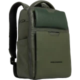 Рюкзак для ноутбука Piquadro Travel Laptop Backpack 14" Green (CA6923S142/VE)