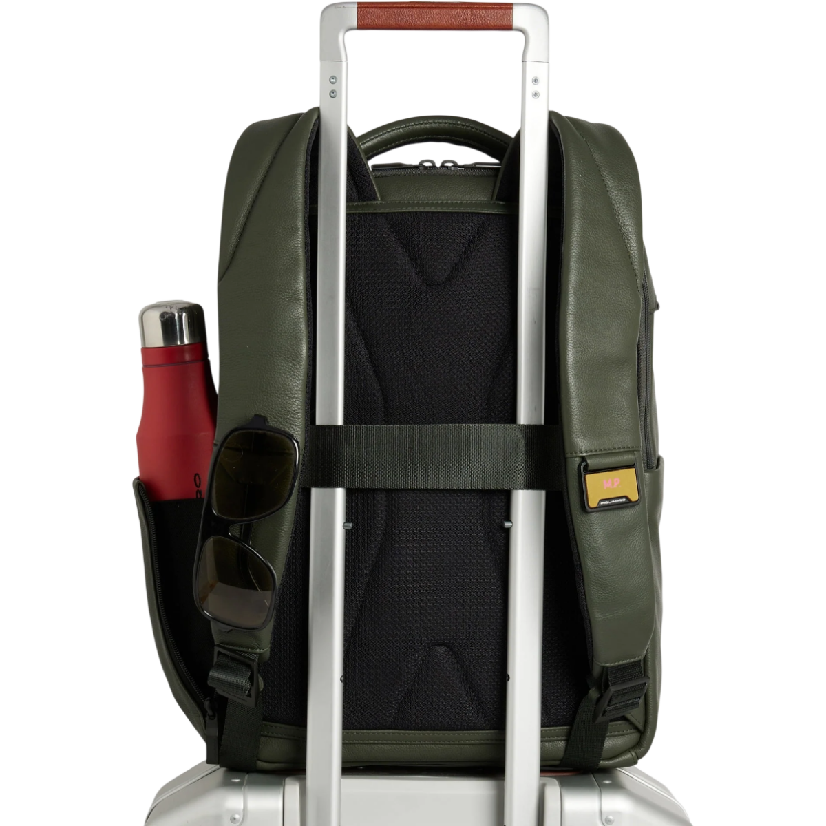 Рюкзак для ноутбука Piquadro Travel Laptop Backpack 14" Green (CA6923S142/VE) - фото 7