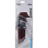 Набор шестигранных ключей КВТ 82177