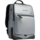 Рюкзак для ноутбука Piquadro Water Resistant Computer 15.6" Silver/Black (CA6465C2OW/MGR)
