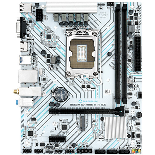 Материнская плата Maxsun B660M GAMING WIFI ICE - MS-B660M GAMING WIFI ICE
