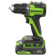 Дрель-шуруповёрт Greenworks DD560 (3708407CUC) - фото 3
