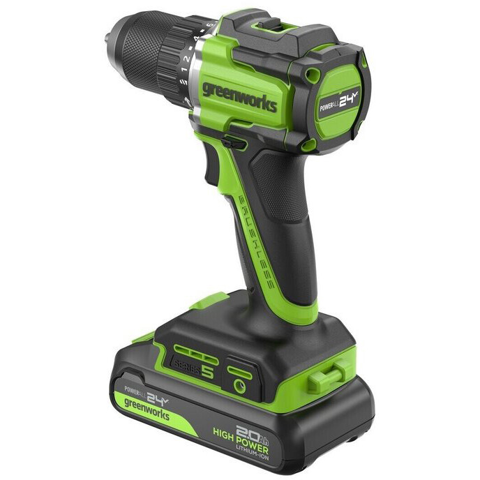 Дрель-шуруповёрт Greenworks DD560 (3708407CUC) - фото 4