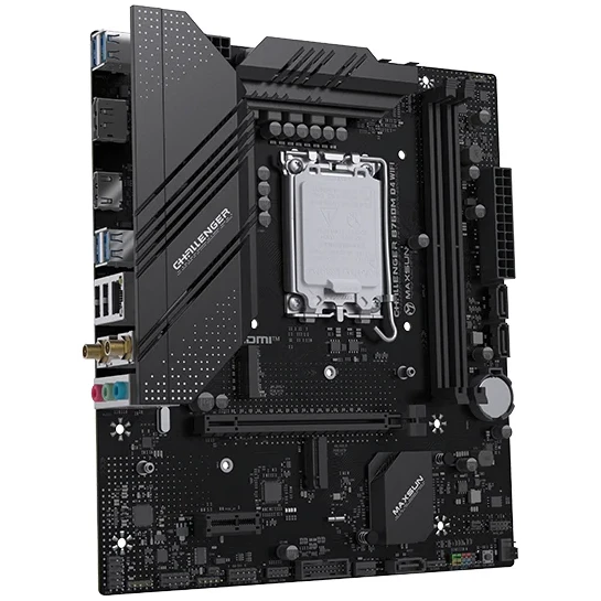 Материнская плата Maxsun Challenger B760M D4 WIFI - MS-Challenger B760M D4 WIFI - фото 2