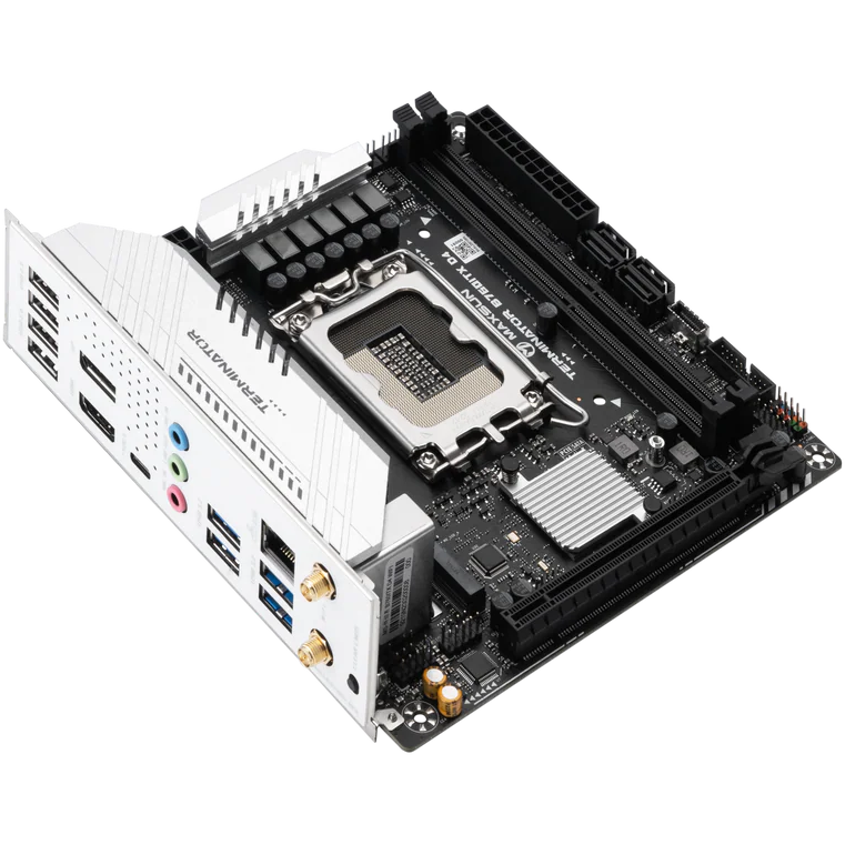 Материнская плата Maxsun Terminator B760ITX D4 WIFI V3 - MS-Terminator B760ITX D4 WIFI V3 - фото 2