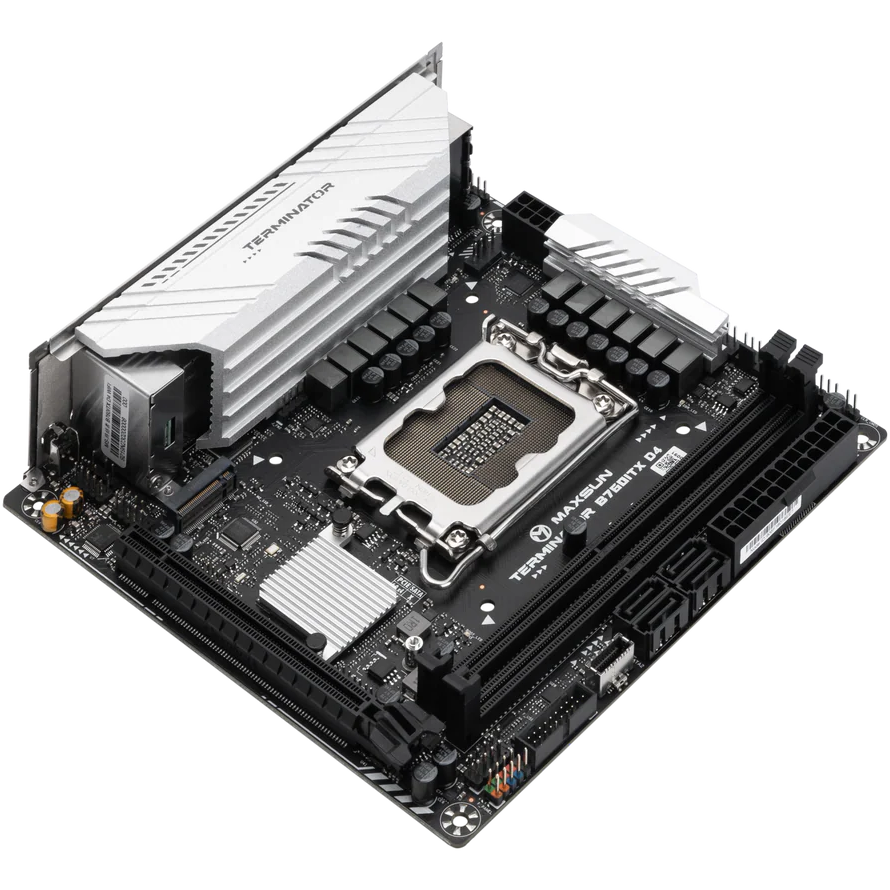 Материнская плата Maxsun Terminator B760ITX D4 WIFI V3 - MS-Terminator B760ITX D4 WIFI V3 - фото 4