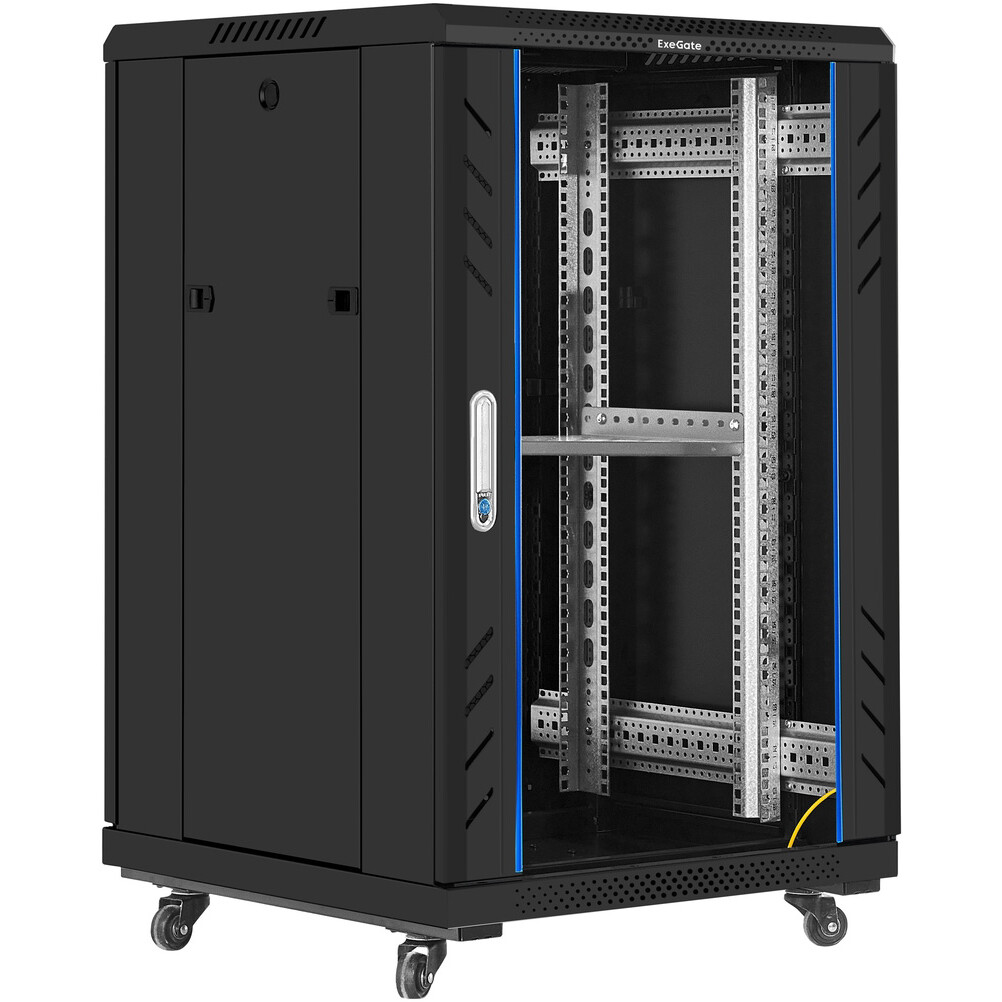 Шкаф ExeGate EC-FS-18U.600.800.G.BLACK - EX300402RUS