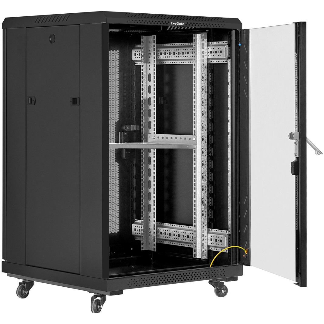 Шкаф ExeGate EC-FS-18U.600.800.G.BLACK - EX300402RUS - фото 2