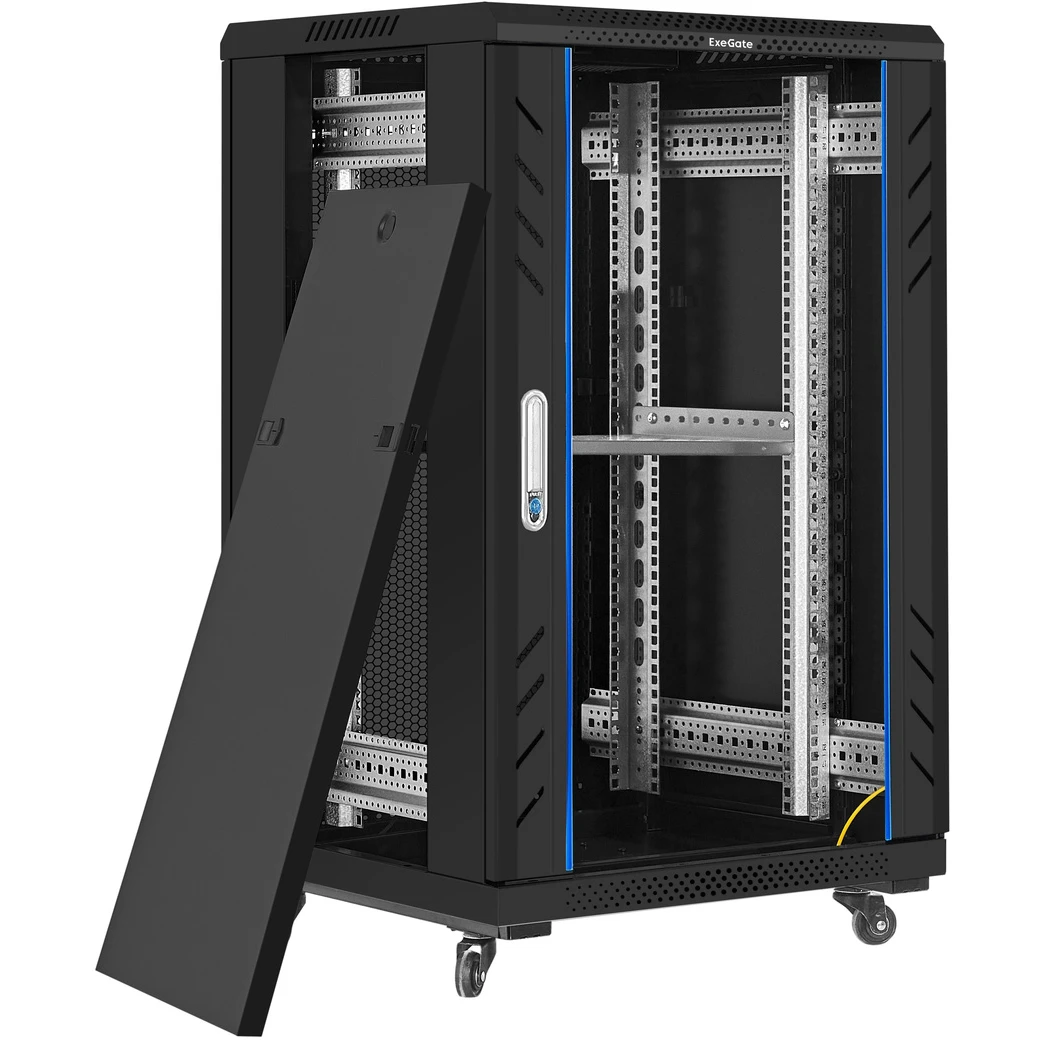 Шкаф ExeGate EC-FS-18U.600.800.G.BLACK - EX300402RUS - фото 3
