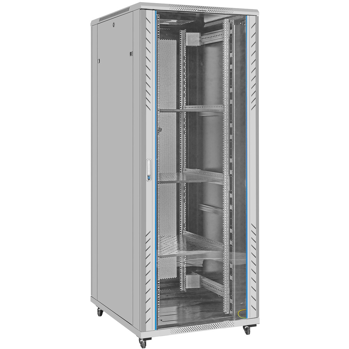 Шкаф ExeGate EC-FS-42U.800.1000.G.V.GREY - EX300284RUS
