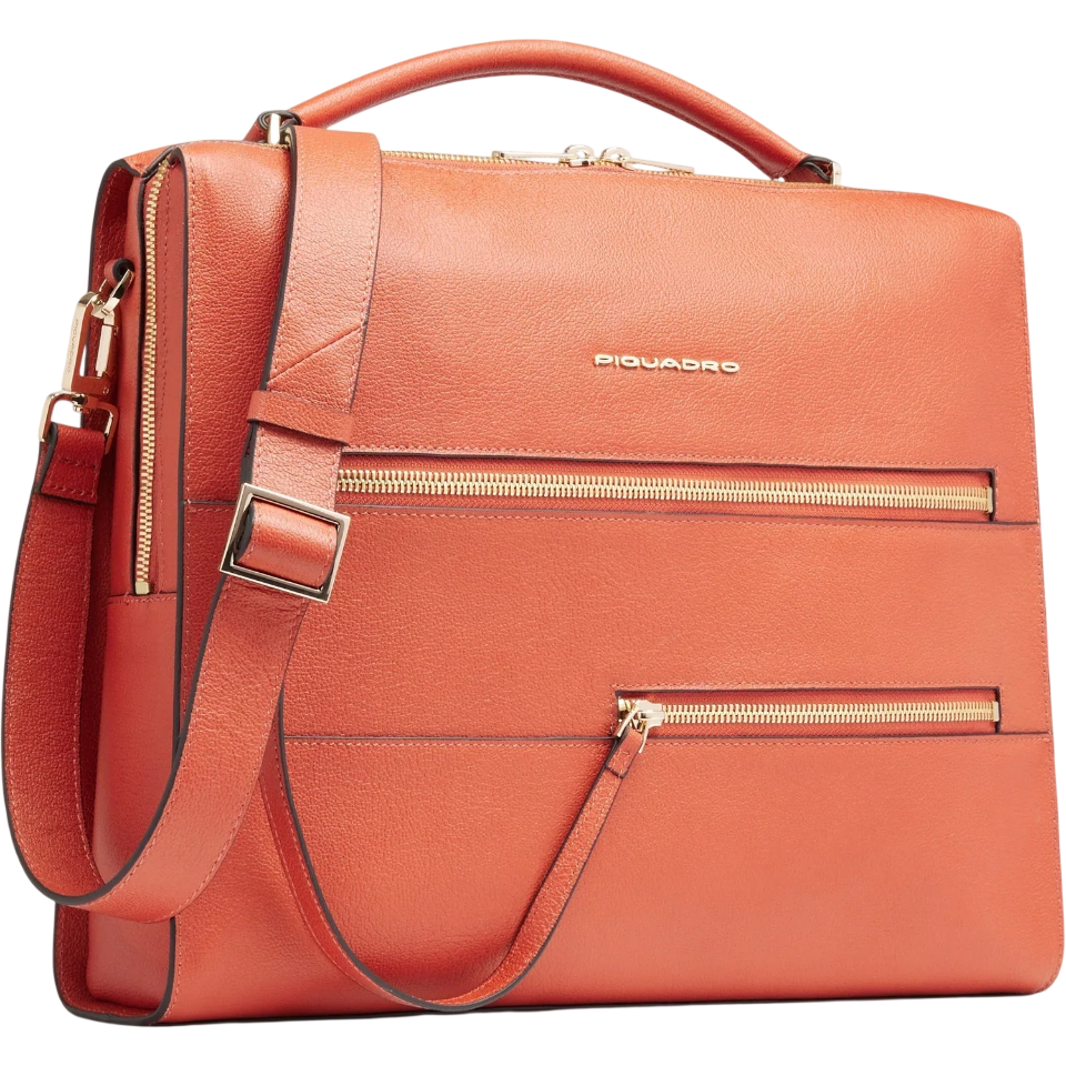 Сумка для ноутбука Piquadro Women's Laptop Bag 14" Orange (CA6774W140/AR) - фото 2