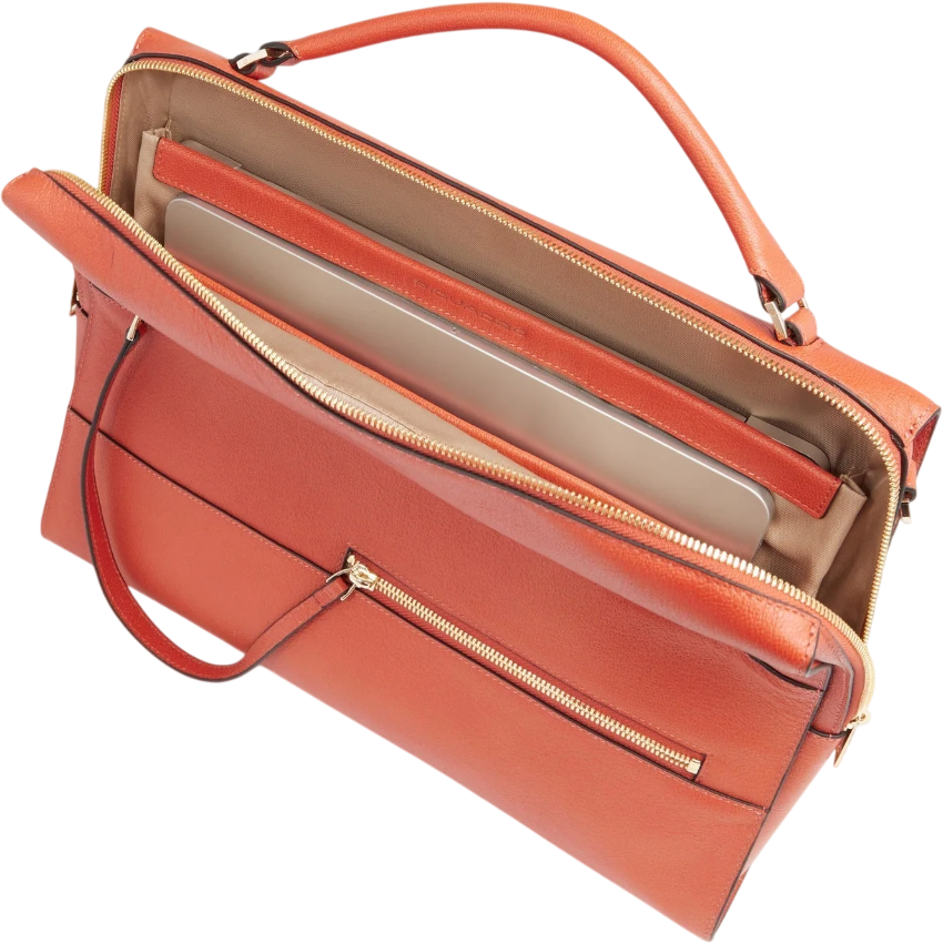 Сумка для ноутбука Piquadro Women's Laptop Bag 14" Orange (CA6774W140/AR) - фото 3